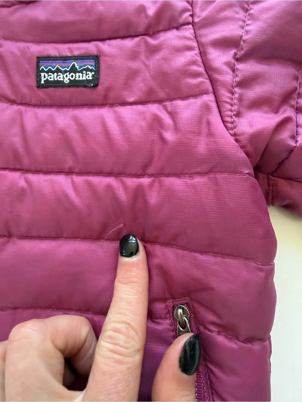Patagonia Down Sweater Jacket Purple Size 18M
